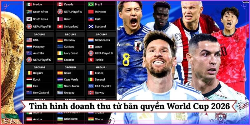 Tình hình chung doanh thu kỷ lục từ bản quyền World Cup 2026